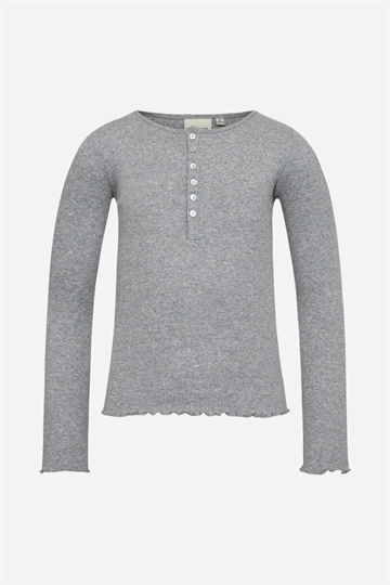Sofie Schnoor T-shirt Long Sleeve - Grey Melange